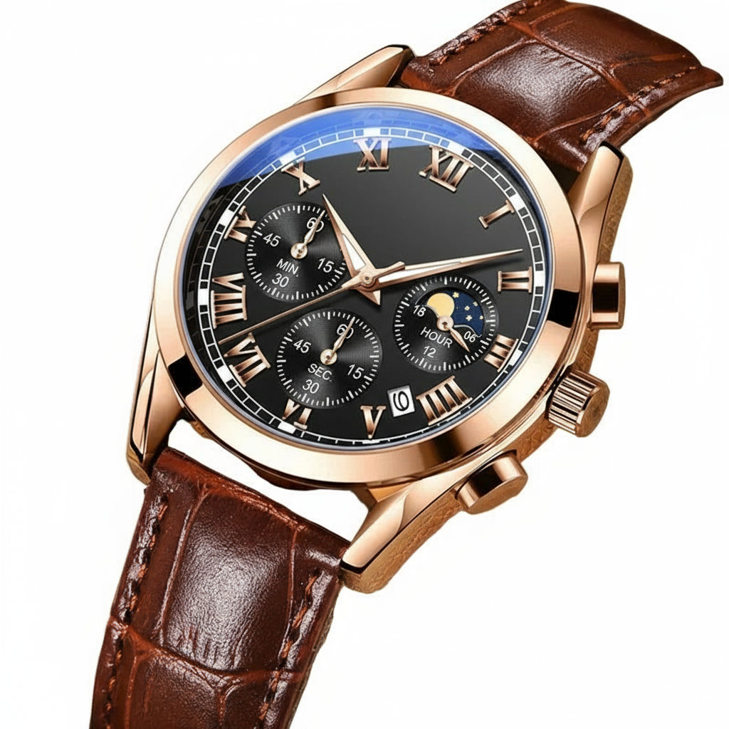 The Kensington Timepiece — Stainless Steel Luxury Watch