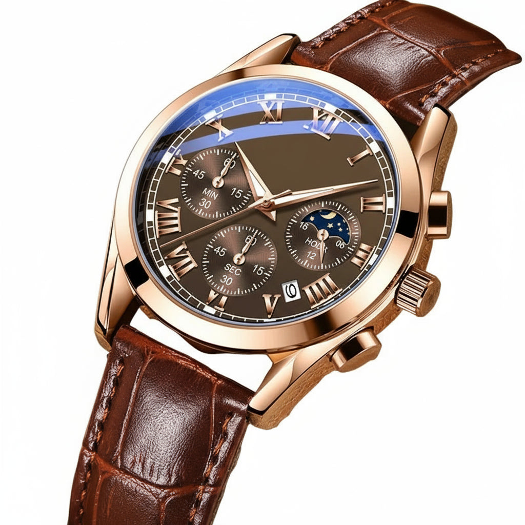 The Kensington Timepiece — Stainless Steel Luxury Watch